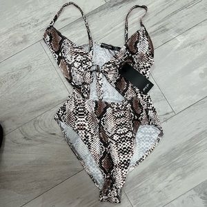 Snakeprint Bodysuit NEW
